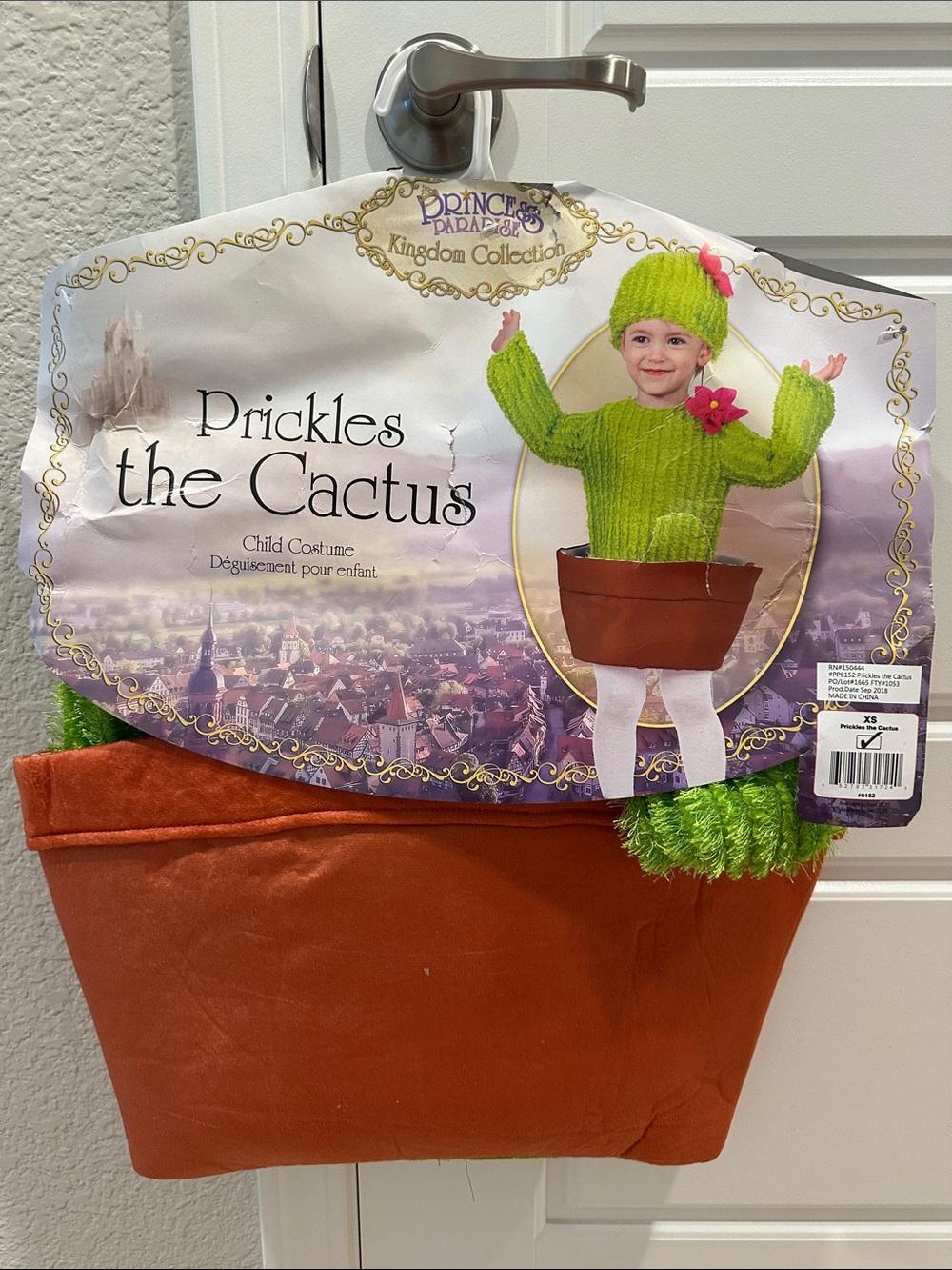 Princess Parade Prickles the Cactus Kids Halloween Costume - Green & Brown